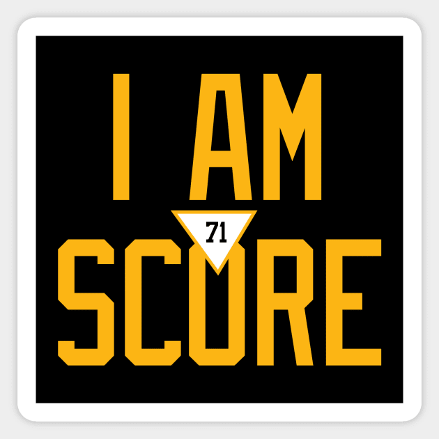 Evgeni Malkin, I Am Score - Pittsburgh Penguins Sticker by Merlino Creative